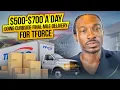500- 700 A Day Doing Curbside Final Mile Delivery For TForce Final Mile