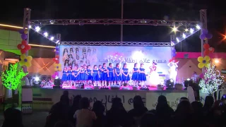 لحظة تسليم قيادة الفرقة من تالا زيلع إلى عفاف البارقي 