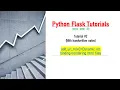 Python flask tutorial add - url