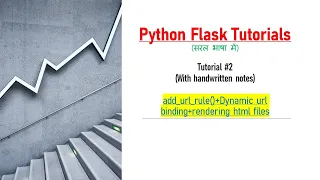 Python flask tutorial add - url