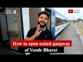 Sealed of Vande Bharat