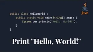 Java Hello World Write Run Your First Java Program in vs code