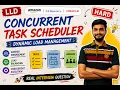 Machine Coding Design Concurrent Task Scheduler Amazon D E Shaw Oracle