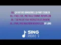 GIMS, JUL - AIR FORCE BLANCHE ( KARAOKE VERSION )