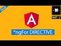 Angular 14 Tutorial 10 - ngFor Directive