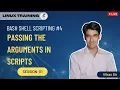 Session-111 Bash Shell Scripting Chapter-4 Passing The Arguments in Scripts Nehra Classes