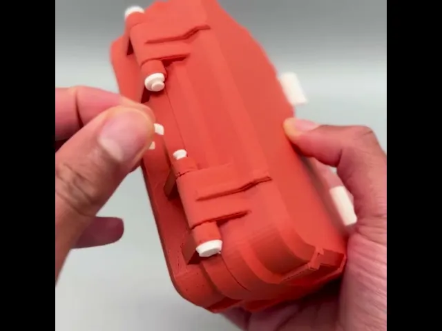 Storage Box hinged with clasp video thumbnail
