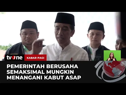 Jokowi Minta Kapolri dan Panglima TNI Tangani Karhutla secara Serius