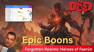 D D Epic Boons - Forgotten Realms Heroes of Faerun
