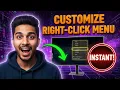 How To Customize Right-Click Menu in Windows 11 Add Desktop Shortcuts
