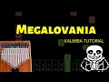 Megalovania from Undertale Kalimba Tutorial