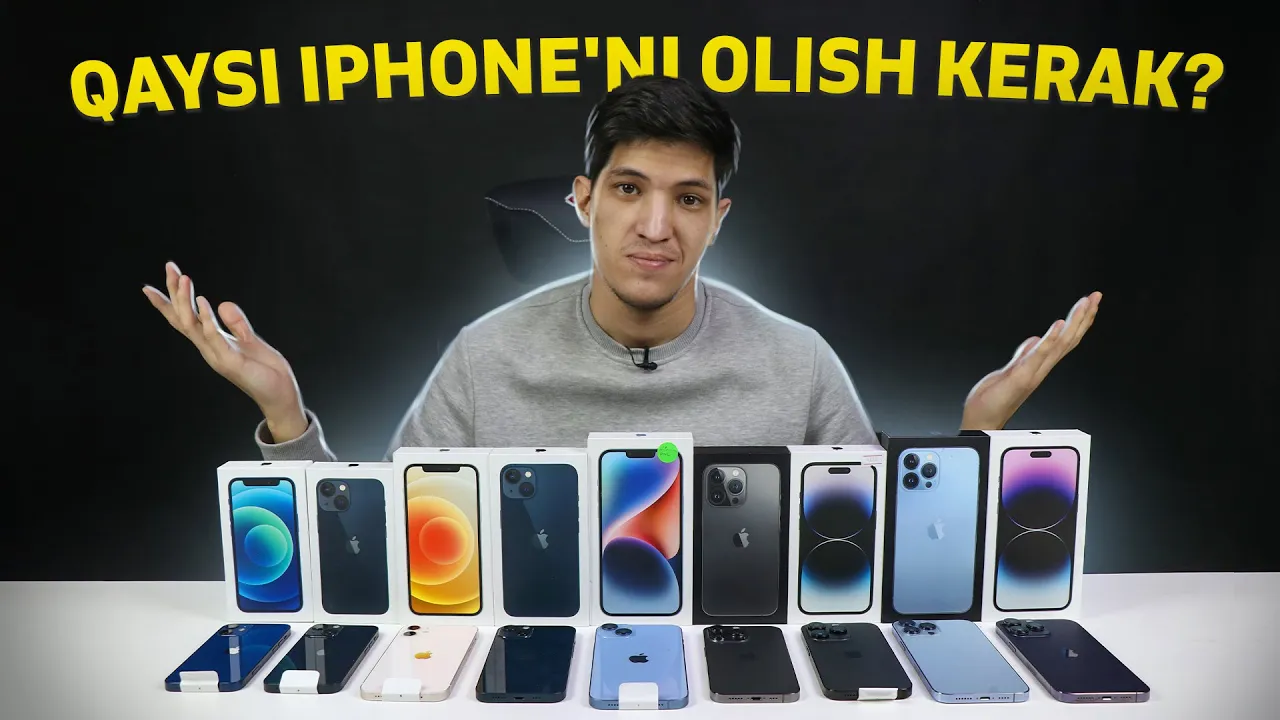 2023 yilda qaysi iPhone'ni sotib olish kerak?