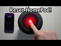 How to Factory Reset Apple HomePod 2 1 or mini