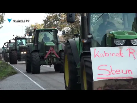 Boeren weer massaal op de trekker naar Zwolle om te protesteren