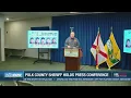 Polk County sheriff holds press conference on arrest of alleged gang members