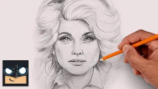 How to Draw Dolly Parton | Sketch Sunday Tribute
