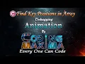 Cpp Find Key Positions in Array Cpp programming 1080P Coding Maxima coding animations