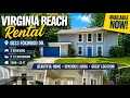 Spacious Virginia Beach Rental Home Tour 3 Bed 2 5 Bath 4033 Foxwood Dr