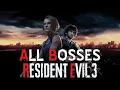 RESIDENT EVIL 3 REMAKE PS4 PRO ALL BOSSES