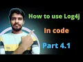 How to use Log4j in Java Code A Practical Example Easy learning channel