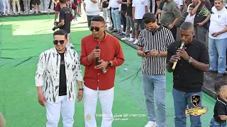 ثلاث في واحد معتصم العمر و صخر الجازي وعمار ابو غليون حفل زفاف ليث الطويل الجزء الثاني 