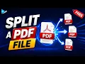 How to Split PDF Files into Multiple Files for Free 2026
