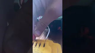 20 volt dewalt battery on a nerf gun
