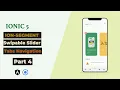 Ionic 5 Ion Segment Swipable Slider Tabs Navigation Tutorial part 4