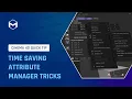 181 Time Saving Attribute Manager Tricks in Cinema 4D