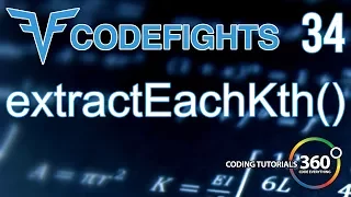 ExtractEachKth CodeFights Intro Algorithm JavaScript Solution and Breakdown