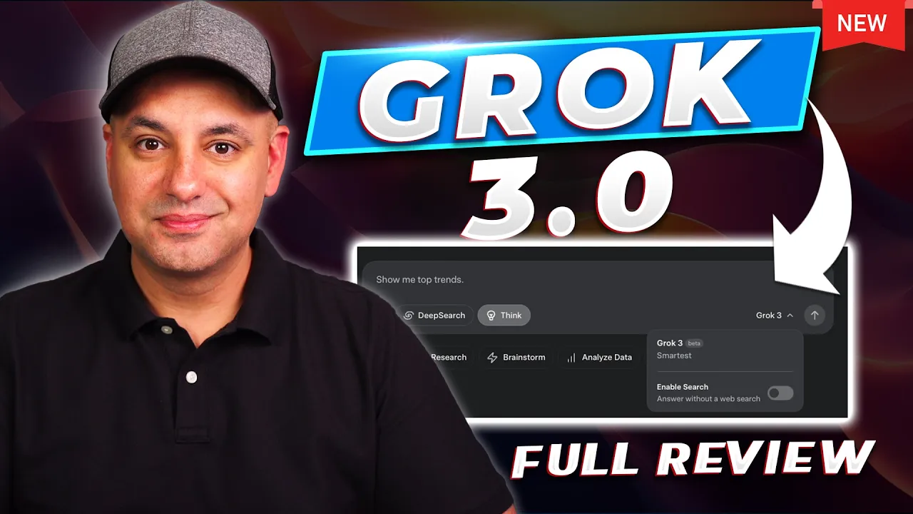 Outline Video Grok 3 is Here - Smartest AI on Earth?