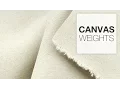 Comparing Canvas Weights