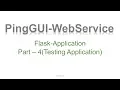 Python Web service for Networking using Flask - Part4