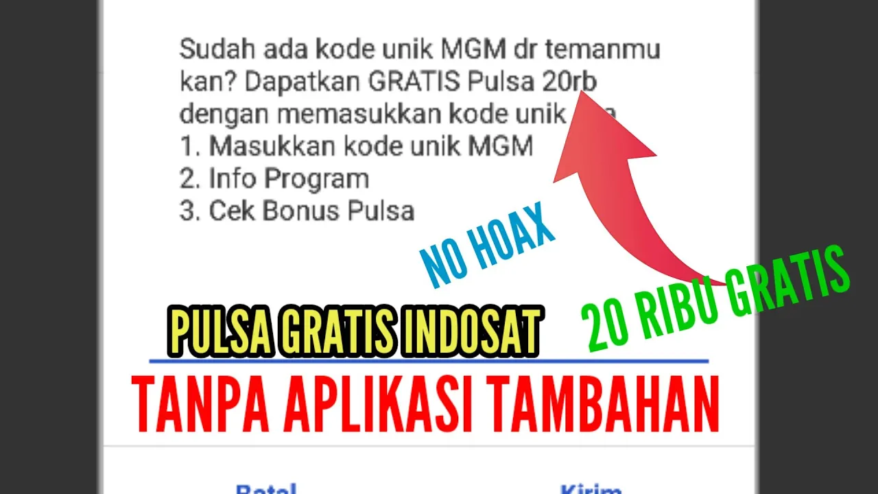 Kode Dial Kuota Gratis Indosat 2021