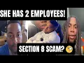 BUSTED Section 8 Eviction She Was Running a Business With 2 EMPLOYEES