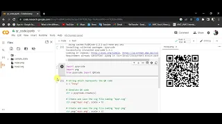 How to create or generate QR Code using python cryptotechnology312