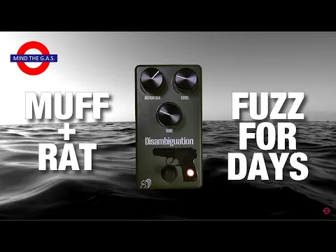 Drunk Beaver Disambiguation distortion/fuzz pedal demo video by Mind the G.A.S. - YouTube thumbnail