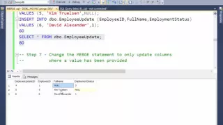 41 MERGE in SQL Server Demo