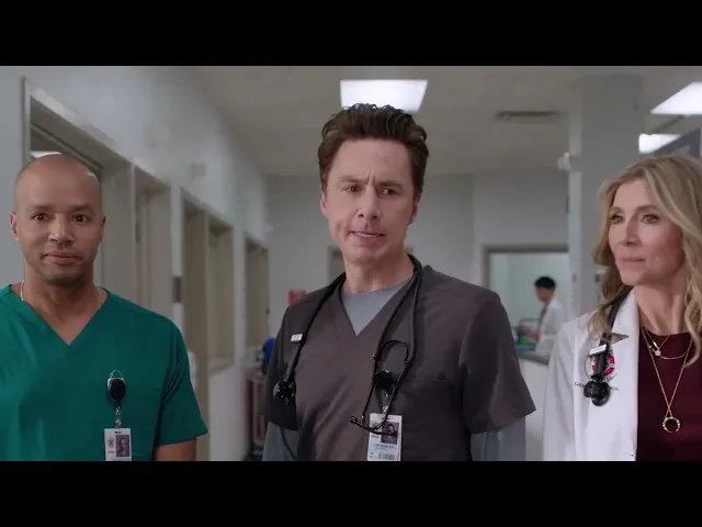 A teaser for the sequel to the legendary series "Scrubs" with a golden cast