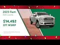 Save 14 452 off MSRP on a 2023 Ram 2500 Laramie or 3 671 off MSRP on a 2023 Dodge Challenger GT