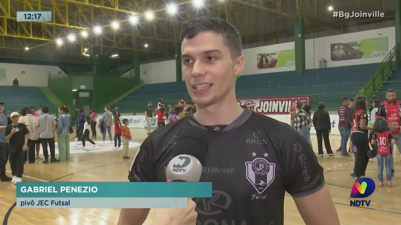 Liga Nacional: JEC Futsal mostra poder de reação e busca empate contra o Minas