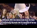 Alan Jackson Cracks Up As The Chicks Are Booed During Toby Keith s Win For Entertainer Of The Year