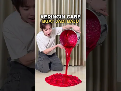 BIKIN BAJU DARI RATUSAN SLIME CABE?!😭🔥