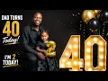 DOUBLE BIRT AY CELEBRATION Daughter Turns 2 Dad Turns 40