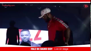 falz and kaffi live on stage