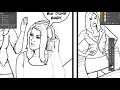 Inking Halloween Crib Keeper comic