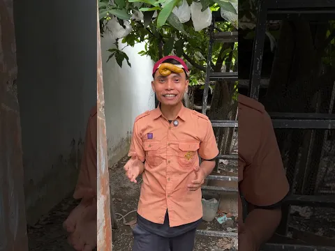 adik ke injak eek di gelembungi