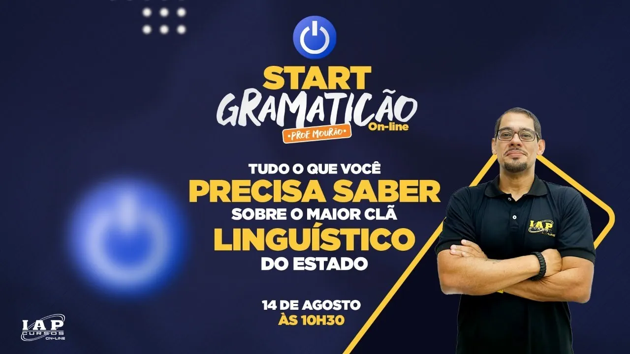 LIVE: START NO GRAMATICÃO.