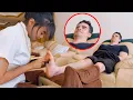 ASMR Amazing Thai Foot Reflexology Massage with Acupressure Sticks