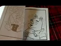 90s Cartoon Stoner Coloring Book Flip Through Silent